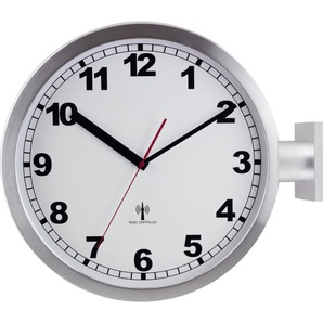 Eurotime - ET-51764-47 Funk Wanduhr 40 cm Aluminium