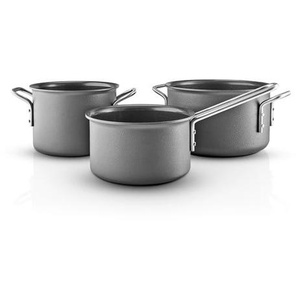 Eva Trio - Grey Line Cookware Set - Grey - 18 L 25 L 38 L