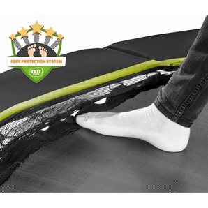 EXIT Bodentrampolin »Silhouette sports« - schwarz -
