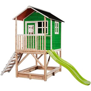 EXIT Spielhaus Loft 500, grün, FSC® - schützt Wald - weltweit