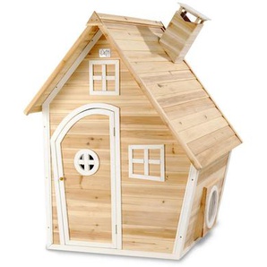Exit Spielhaus, Natur, Holz, Zeder, 108x171x128 cm, EN 71, CE, FSC 100%, Spielzeug, Kinderspielzeug, Spielzeug für Draußen