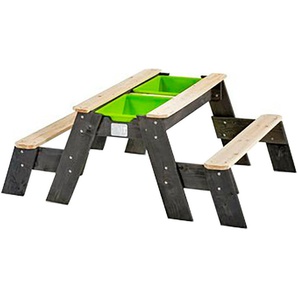 EXIT Spieltisch Aksent, mit 2 Bänke, FSC® - schützt Wald - weltweit