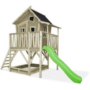 Exit Spielturm, Natur, Holz, Zeder, 184x265x382 cm, EN 71, CE, FSC 100%, Spielzeug, Kinderspielzeug, Spielzeug für Draußen
