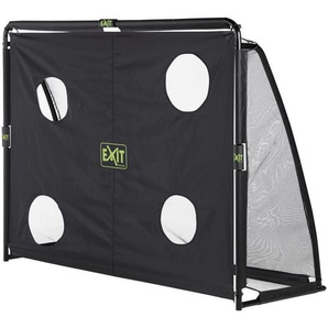 Exit Toys FUßBALLTOR, Schwarz, Metall, Kunststoff, 220x170x170 cm, EN 71, zerlegbar, Freizeit, Sport & Fitness, Ballsport