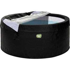 Whirlpool EXIT Leather Premium Whirlpools Gr. H: 70 cm, 812 l, schwarz Whirlpools Aufstellbecken, 90 Luftdüsen, ØxH: 165x70 cm, für 2 Personen