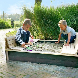 EXIT XL-Sandkasten »Aksent«  - braun -