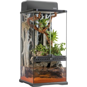 EXO TERRA Paludarium Vivarien BxTxH: 30x30x60 cm, inkl. Rückwand Gr. B/H/T: 30 cm x 60 cm x 30 cm, schwarz Terrarien