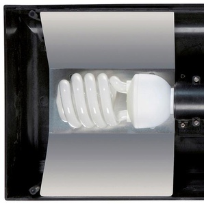 EXO TERRA Terrarienleuchte Compact Small PT2226 Lampen BxTxH: 45x20x9 cm Gr. Höhe: 9 cm, schwarz Terrarien-Zubehör