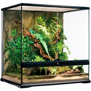EXO TERRA Terrarium Vivarien BxTxH: 60x45x60 cm Gr. B/H/T: 60 cm x 60 cm x 45 cm, schwarz Terrarien