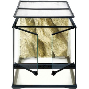 EXO TERRA Terrarium PT2605 Vivarien BxTxH: 45x45x45 cm Gr. B/H/T: 45,7 cm x 45,7 cm x 45,7 cm, schwarz Terrarien