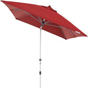 Expert Auto Tilt 220 x 140 cm Sonnenschirm 6 Farbvarianten 437441 Mittelmastschirm 833 Bordeaux - Doppler