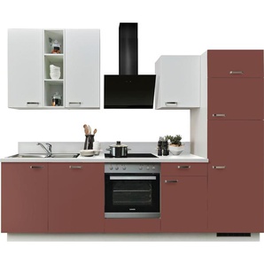 Express Küchen Küche Bari, Soft-Close-Funktion und Vollauszug, vormontiert, Breite 280 cm