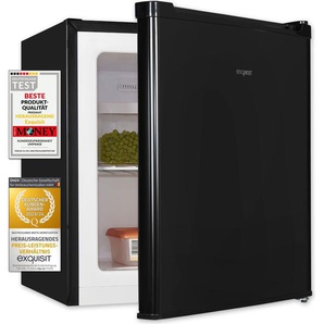 Exquisit Mini Gefrierschrank GB05-040E schwarz | Kompakt | Nutzinhalt: 33 L | Temperaturregelung 811010315