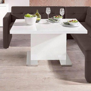 exxpo - sofa fashion Eckbank Barista, bequem und elegant, hohe Bodenfreiheit, moderne Sitz- und Rückenverarbeitung, frei im Raum stellbar