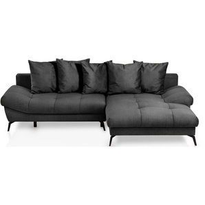 exxpo - sofa fashion Ecksofa Olmedo, L-Form, inklusive Bettfunktion, Bettkasten und Rückenkissen