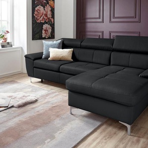 exxpo - sofa fashion Ecksofa Azzano, L-Form, wahlweise mit Bettfunktion