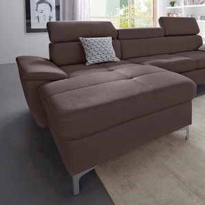 exxpo - sofa fashion Ecksofa Azzano, L-Form, wahlweise mit Bettfunktion und Bettkasten