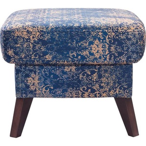 exxpo - sofa fashion Hocker Side, extravaganter Bezug, bequem und komfortabel