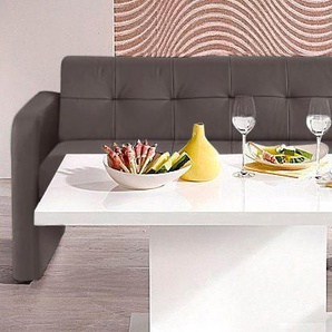 exxpo - sofa fashion Sitzbank Barista Küchensofa, kompakte Stellmaße, Sitzhöhe 49cm, mit Rückenlehne