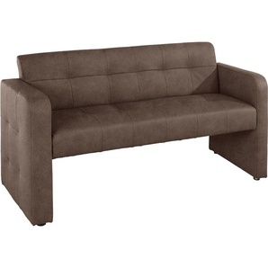 exxpo - sofa fashion Polsterbank Barista Küchensofa mit Komfortsitzhöhe 49cm, tolle Detailverarbeitung, frei im Raum stellbar