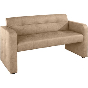 exxpo - sofa fashion Polsterbank »Barista Küchensofa, Sitzhöhe 49cm, kompakte Stellmaße«, Frei im Raum stellbar