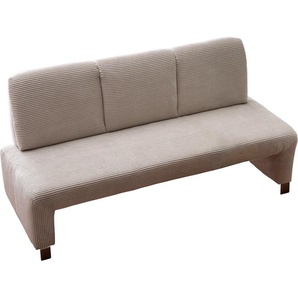 exxpo - sofa fashion Polsterbank »Intenso, Sitzbank, Breite 162 cm, wahlweise in Leder oder Textil«, hohe Bodenfreiheit, frei im Raum stellbar, hoher Sitzkomfort