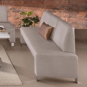 exxpo - sofa fashion Polsterbank »Intenso, Sitzbank, Breite 182 cm, wahlweise in Leder oder Textil«, hohe Bodenfreiheit, frei im Raum stellbar, hoher Sitzkomfort