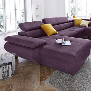 exxpo - sofa fashion Wohnlandschaft Vinci, wahlweise mit Bettfunktion
