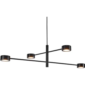 F (A bis G) LED Pendelleuchte NORDLUX CLYDE Lampen Gr. Ø 9 cm Höhe: 22 cm, schwarz LED Hängeleuchten und Pendelleuchten