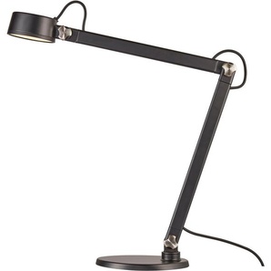F (A bis G) LED Tischleuchte DESIGN FOR THE PEOPLE NOBU Lampen Gr. Höhe: 46,5 cm, schwarz Schreibtischlampe LED Schreibtischlampen