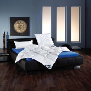 f.a.n. Kansas – Steppbett aus 100% Microfaser, kochfest und trocknergeeignet, auch für Allergiker