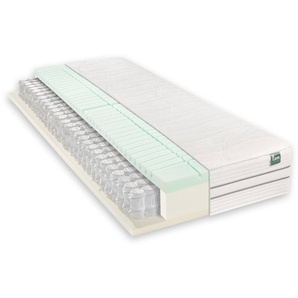 f.a.n. Schlafkomfort Medicare Top Tonnentaschenfederkernmatratze 090x200cm 27 cm H4 hoch DE2009502