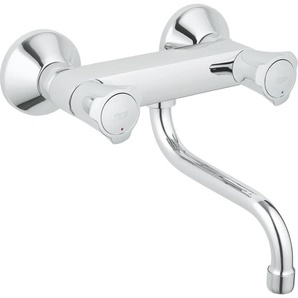 F.Grohe Costa-Spültisch-Wandbatterie Nr.31187001 verchromt