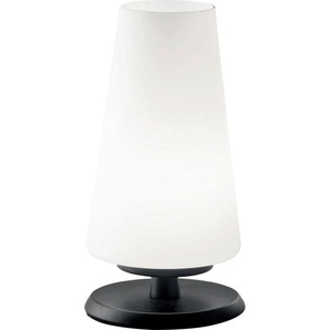 Fabas Luce Led-Tischleuchte Milady, Weiß, Glas, 19 cm, ISO 9001, Touch (on/off), LED-Leuchtmittel austauschbar, Lampen & Leuchten, Innenbeleuchtung, Tischlampen