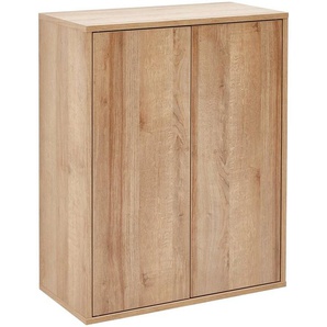 FACKELMANN Midischrank Finn Badmöbel push-to-open