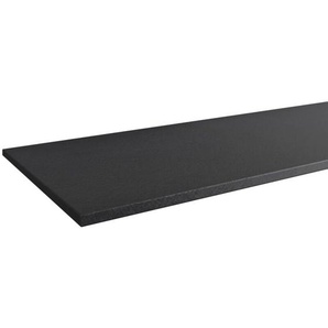 Fackelmann - oxford Waschtischplatte 120,6 cm, Schwarz Schieferstruktur-83304