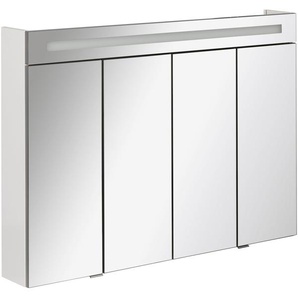 FACKELMANN Spiegelschrank Twindy Badmöbel Breite 110 cm, 4 Türen