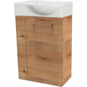 FACKELMANN Waschtisch SBC (Set, 2-St), bestehend aus Becken und Unterbau, Breite ca. 45 cm