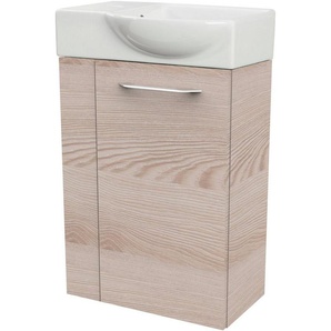 FACKELMANN Waschtisch SBC (Set, 2-St), bestehend aus Becken und Unterbau, Breite ca. 45 cm
