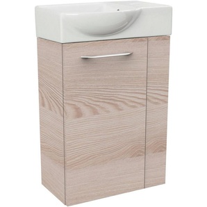 FACKELMANN Waschtisch SBC (Set, 2-St), bestehend aus Becken und Unterbau, Breite ca. 45 cm