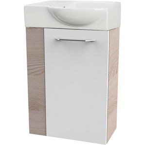 FACKELMANN Waschtisch SBC (Set, 2-St), bestehend aus Becken und Unterbau, Breite ca. 45 cm