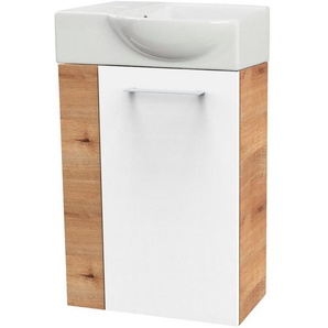 FACKELMANN Waschtisch SBC (Set, 2-St), bestehend aus Becken und Unterbau, Breite ca. 45 cm