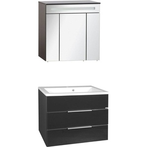 FACKELMANN Waschtisch Waschplatz-Set KARA (3-St), 3-teilig
