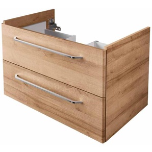Fackelmann - Waschtischunterschrank milano / Badschrank mit Soft-Close / Maße (b x h x t): ca. 80 x 49,5 x 48 cm / Waschbeckenunterschrank mit 2