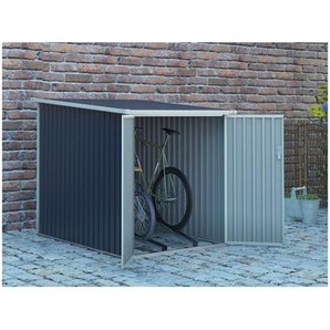 Fahrradunterstand Fahrradschuppen Stahl NIKI - 2,81 m²