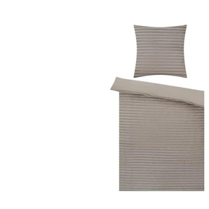 Fake Fur Bettwäsche | braun | 135 cm |