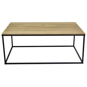 Faktorei Sascha Couchtisch Wildeiche/Metall 100x60x40 cm