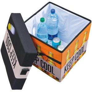 Faltkiste Fanbox  Getränk | orange | Kunststoff, Polypropylen, Kunststoff, Polypropylen | 37 cm | 36 cm | 37 cm |