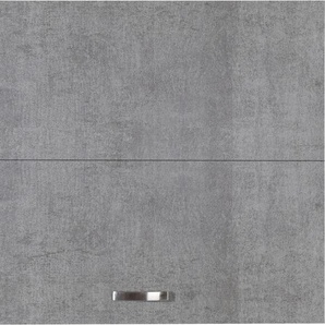 Faltlifthängeschrank OPTIFIT Cara Schränke Gr. B/H/T: 90 cm x 70,4 cm x 34,9 cm, grau (beton, optik) Hängeschränke Breite 90 cm