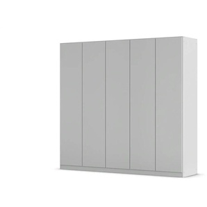 Falttürenschrank Wingview Premium | grau | 226 cm | 210 cm |